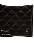 Saddle Pad-Black Crystal- Dressage
