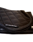 Saddle Pad-Black Crystal- Dressage