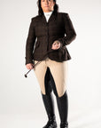 Competition Breeches-Stone with Black Seat
