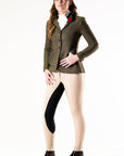 Competition Breeches-Stone with Black Seat