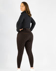 Diamond Luxe Breeches-Espresso