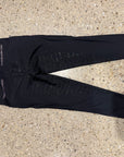 Diamond Hybrid Tights-Black and Powder Pink