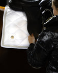 Saddle Pad-Snow White Crystal-Dressage