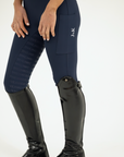 Elite Tights-Navy (No Front Seam)