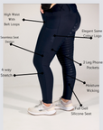 Freedom Tights-Navy