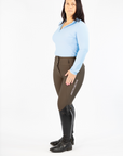 Signature Hybrid Tights-Chocolate