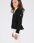 Elite Competition Long Sleeve- Snow White and Black