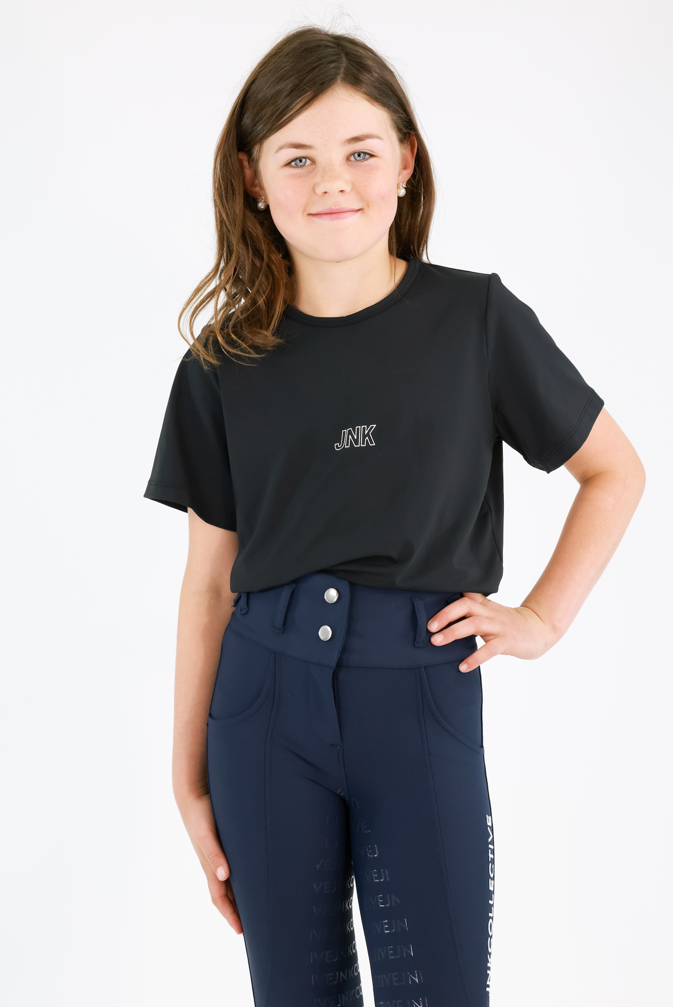 Signature Hybrid Tights-Navy – JnK Collective