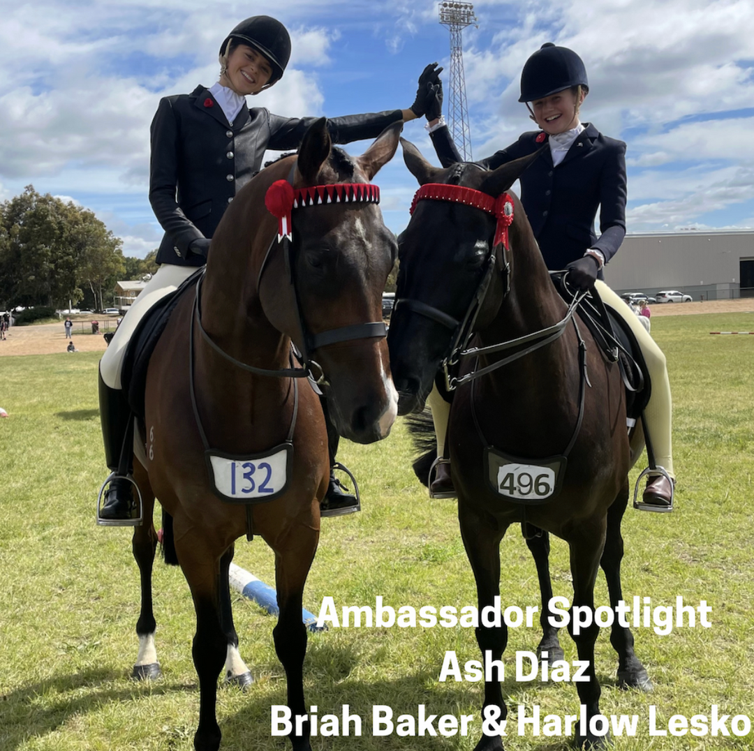 Meet Briah & Harlow – The Duo Behind Ash Diaz Show Horses 🖤