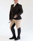 Competition Tights Stone with Black Seat
