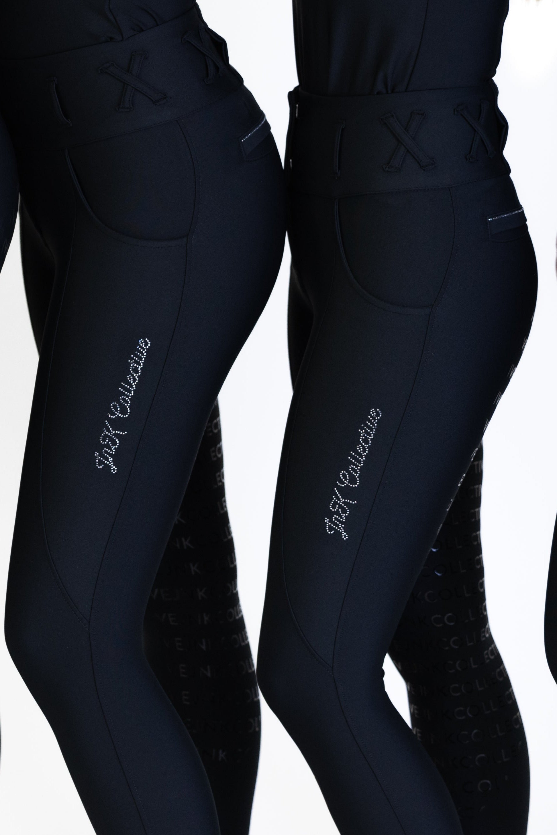 Diamond Hybrid Tights- Black (First Release)