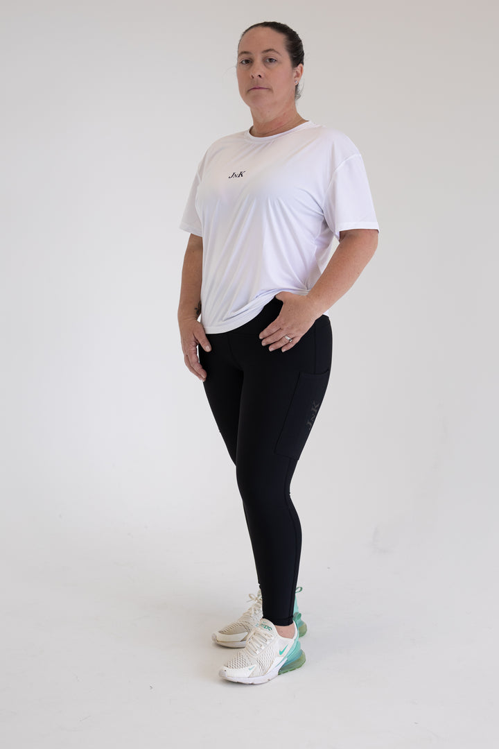 Active Mesh Shirt White