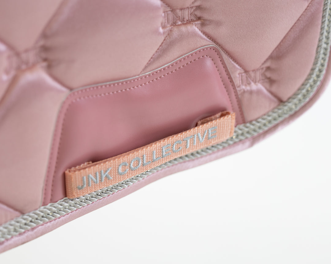 Pearl Pink Crystal Saddle Pad