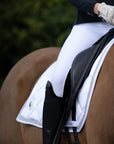 Saddle Pad-Snow White Crystal-Dressage