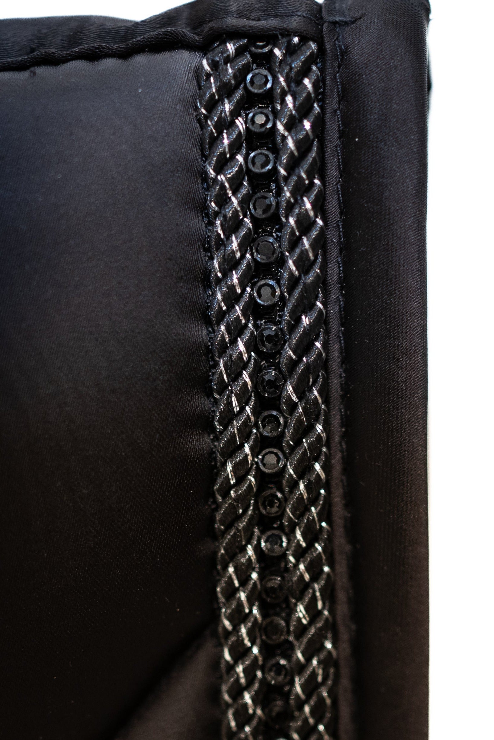 Saddle Pad-Black Crystal- Jump