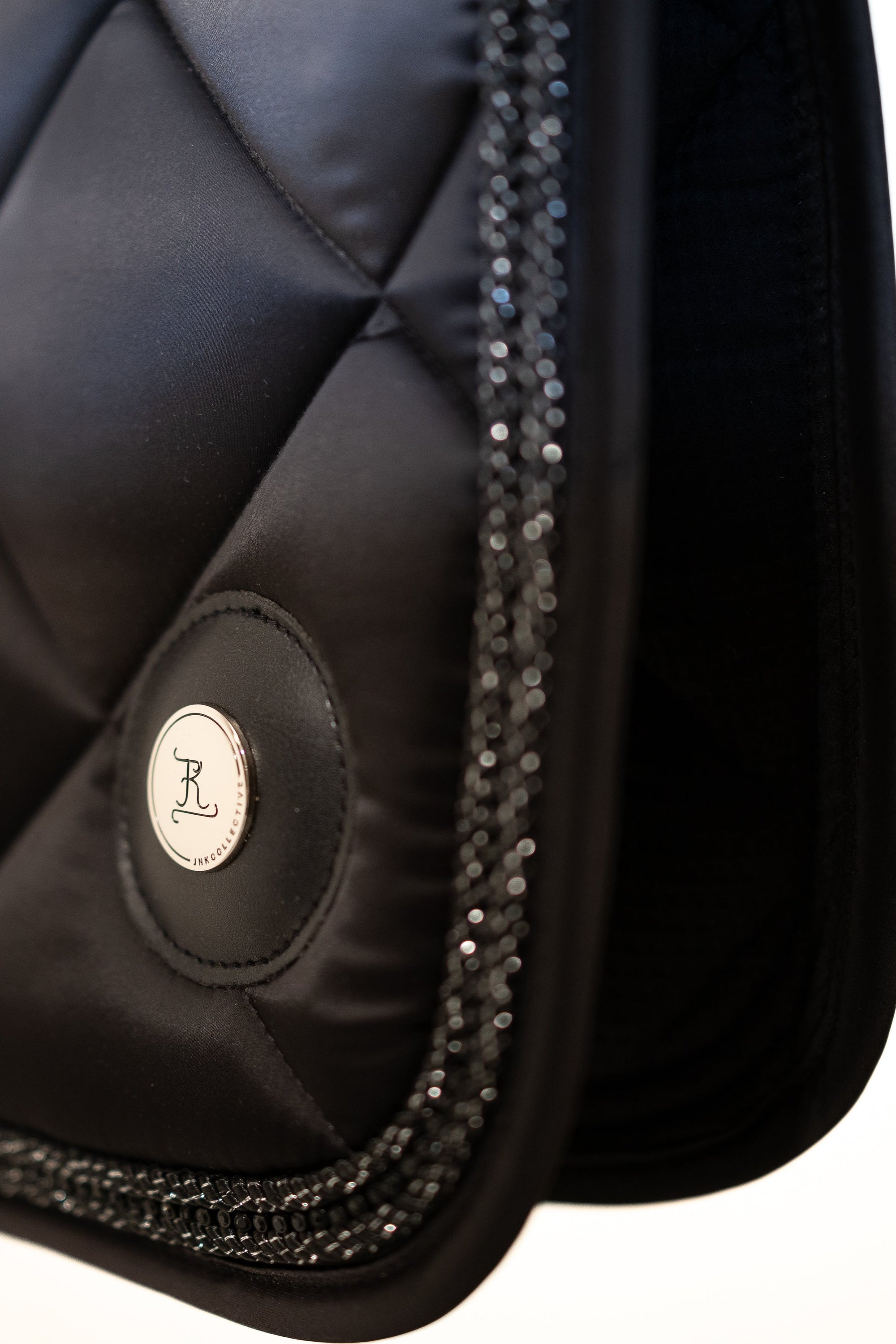 Saddle Pad-Black Crystal- Jump