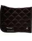 Saddle Pad-Black Crystal- Dressage