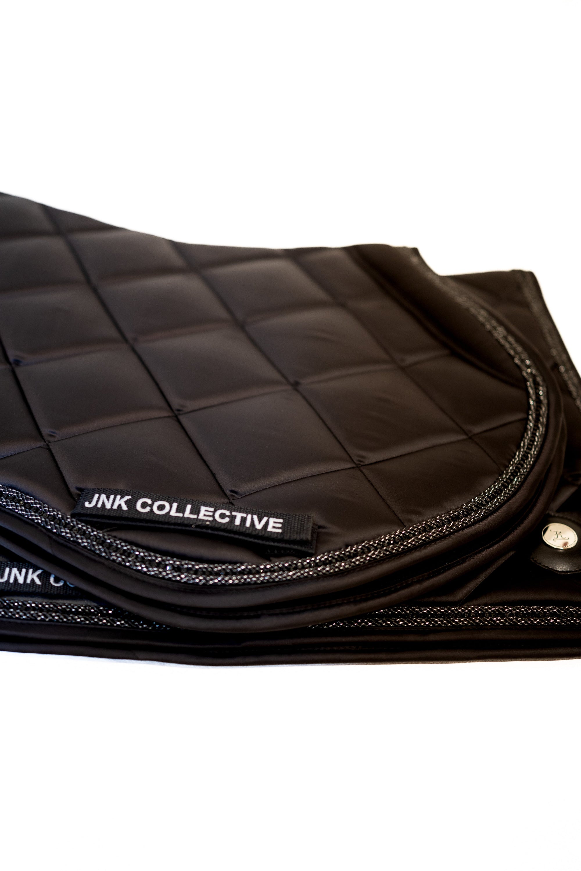 Saddle Pad-Black Crystal- Jump