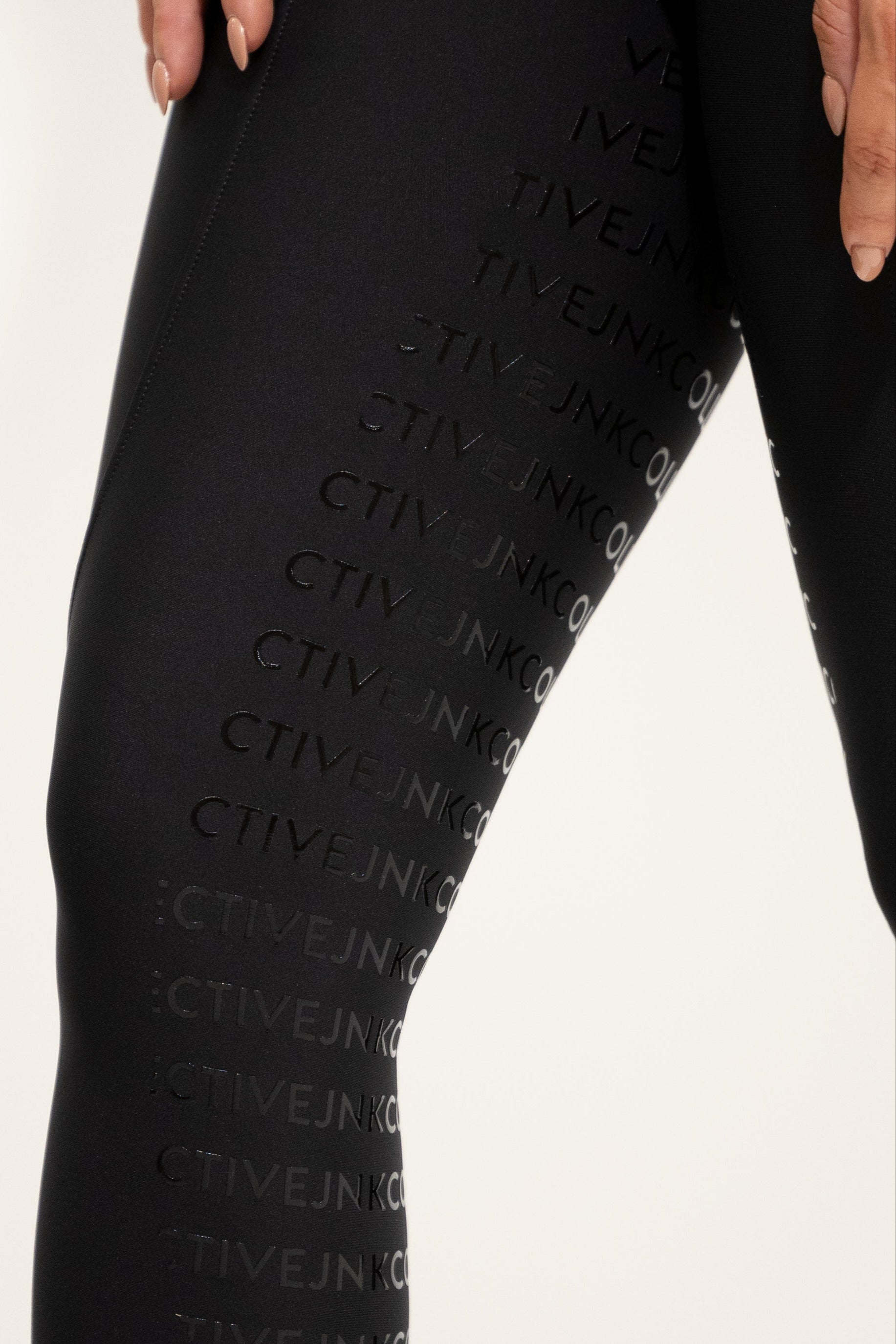Classic Hybrid Tights-Black