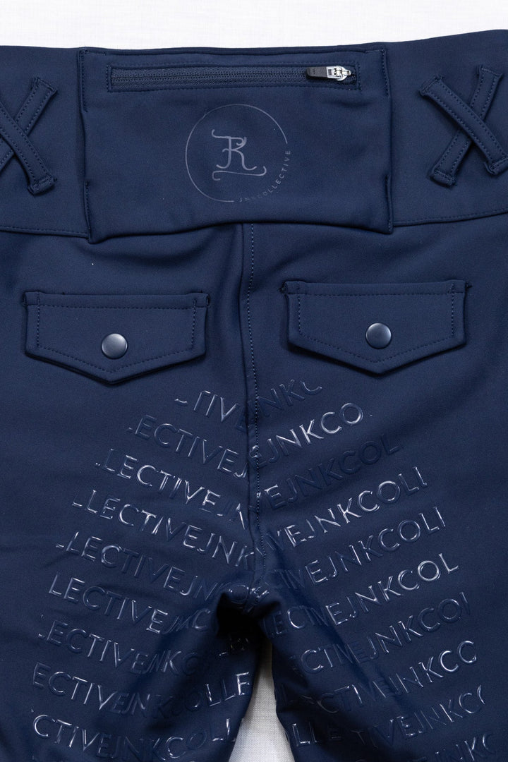 Signature Hybrid Tights-Navy