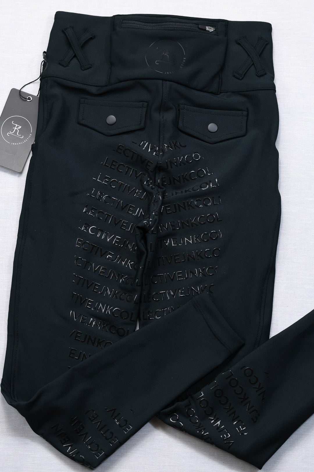 Signature Hybrid Tights-Black