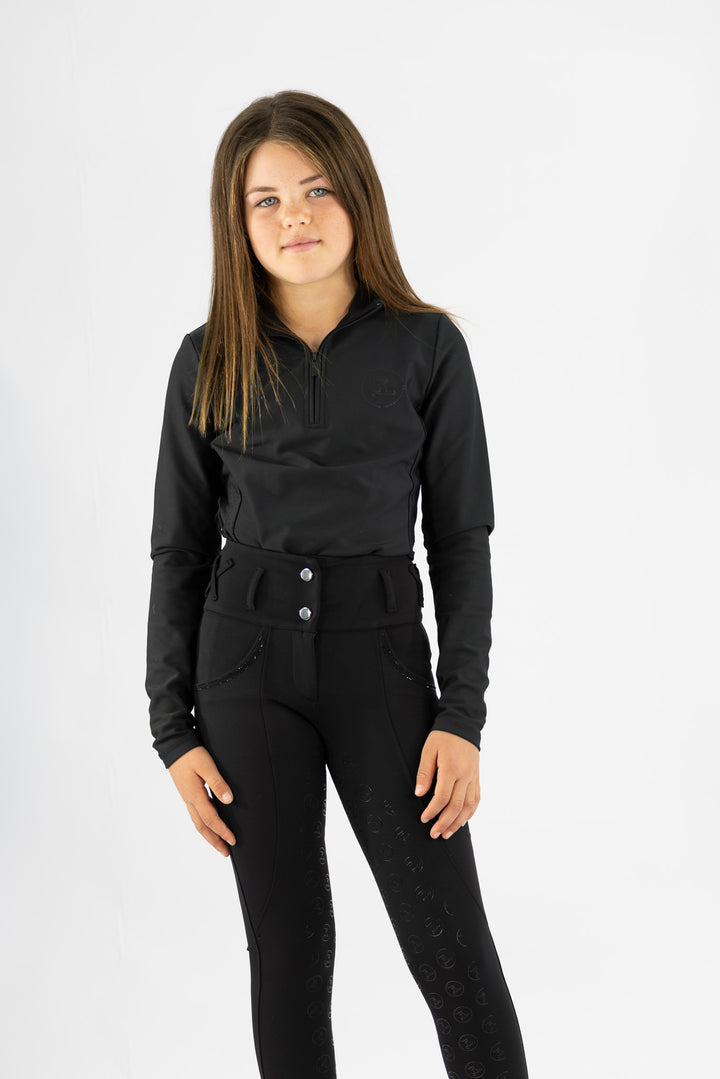 Classic Long Sleeve Base Layer-Black