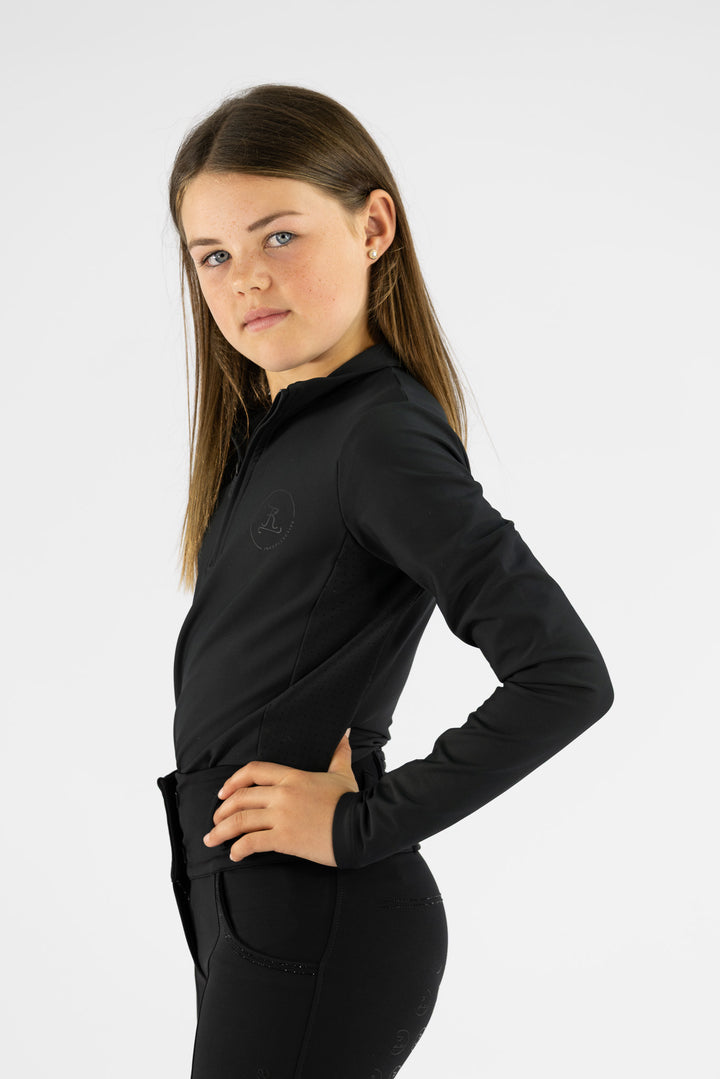 Classic Long Sleeve Base Layer-Black
