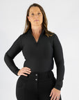 Classic Long Sleeve Base Layer-Black