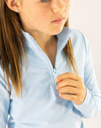 Classic Long Sleeve Base Layer-Sky Blue