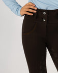 Diamond Luxe Breeches-Espresso