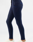 Diamond Luxe Breeches-Navy
