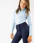 Diamond Luxe Breeches-Navy