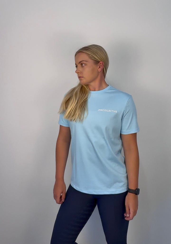 Casual Tee- Sky Blue