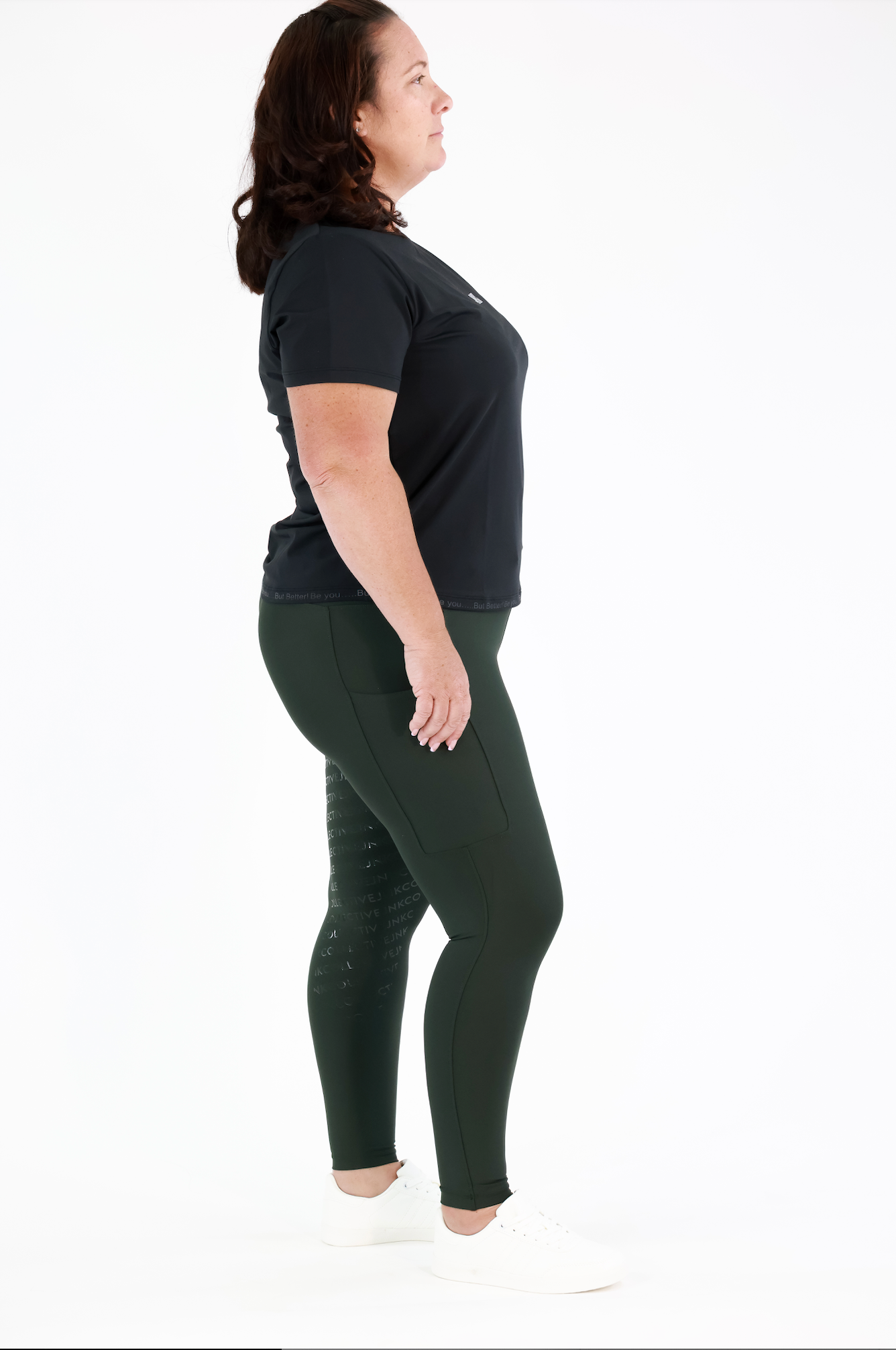 Freedom Tights-Olive Green
