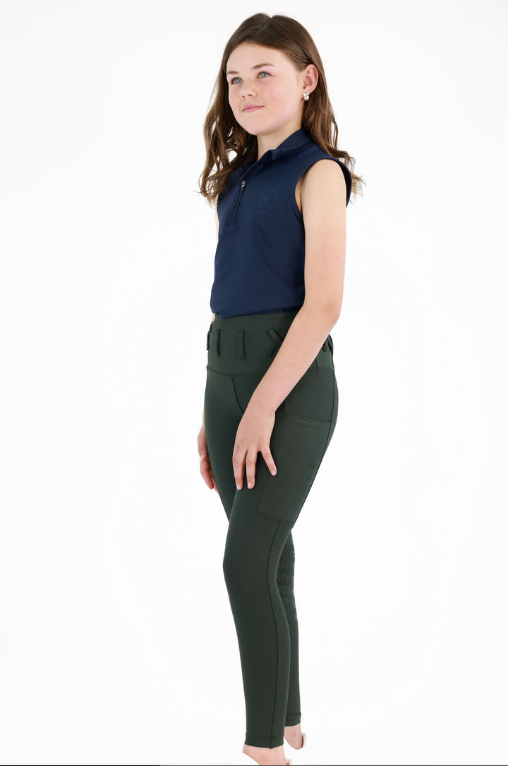 Freedom Tights-Olive Green