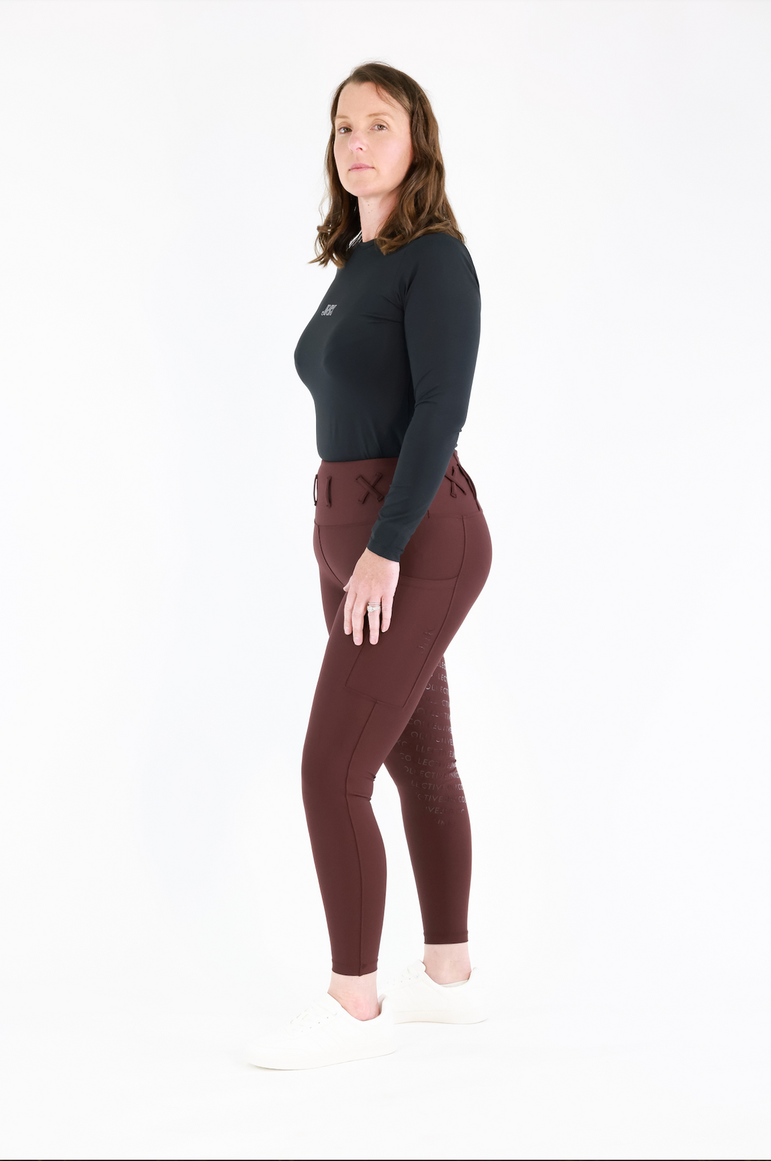 Freedom Tights-Dark Cherry