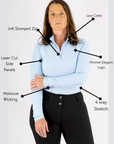 Classic Long Sleeve Base Layer-Sky Blue