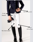 Competition Tights-Snow White
