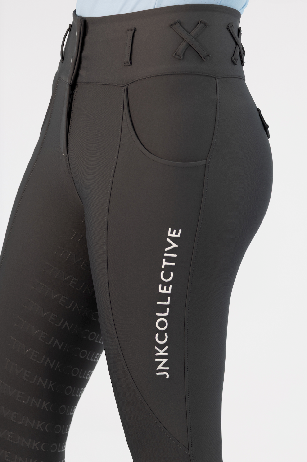 Signature Hybrid Tights-Grey