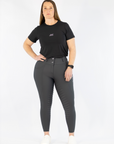 Signature Hybrid Tights-Grey