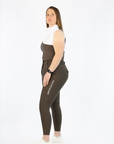 Signature Hybrid Tights-Chocolate