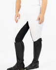 Competition Hybrid Tights- Snow White and Black Seat
