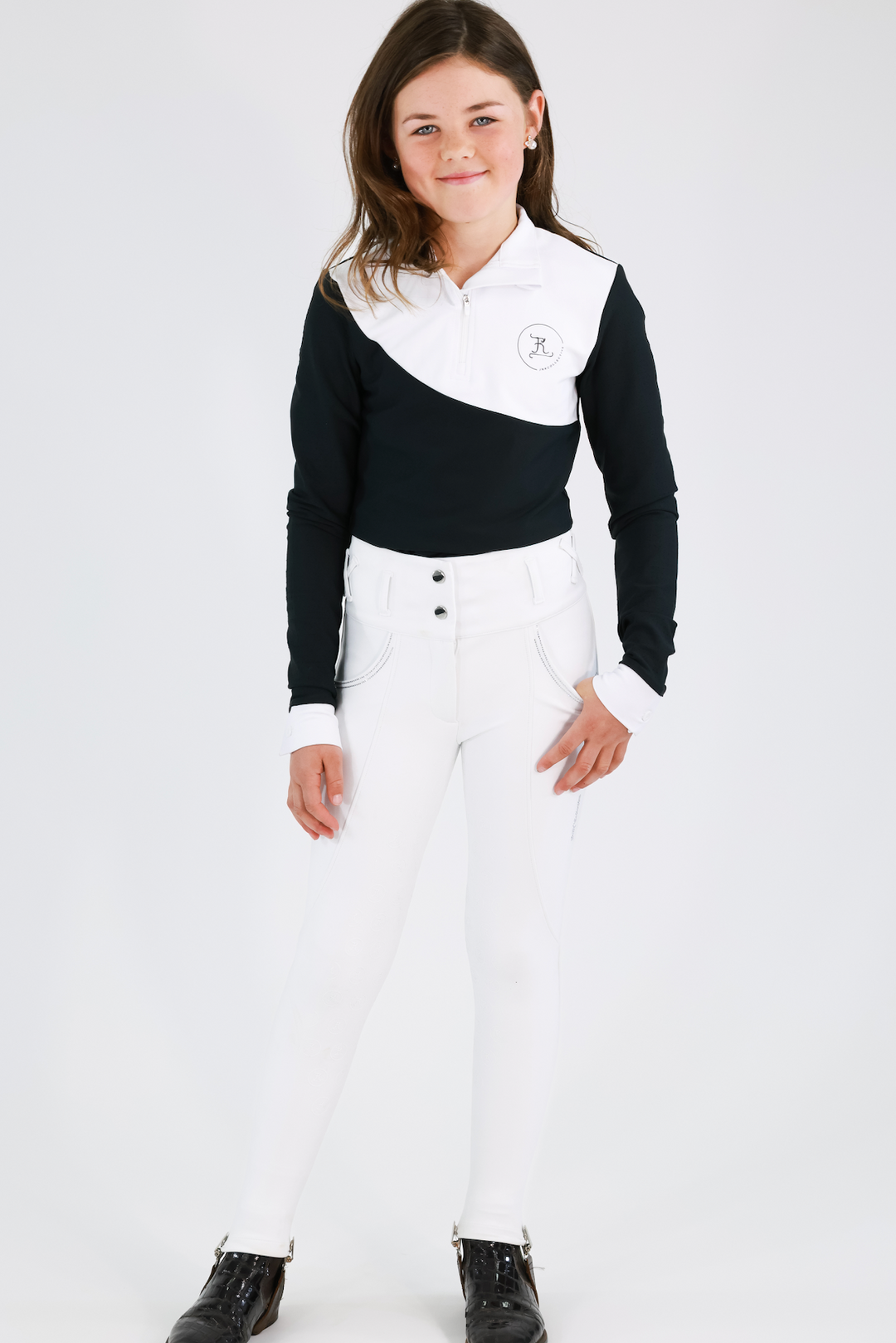 Competition Breeches-Diamond Snow White