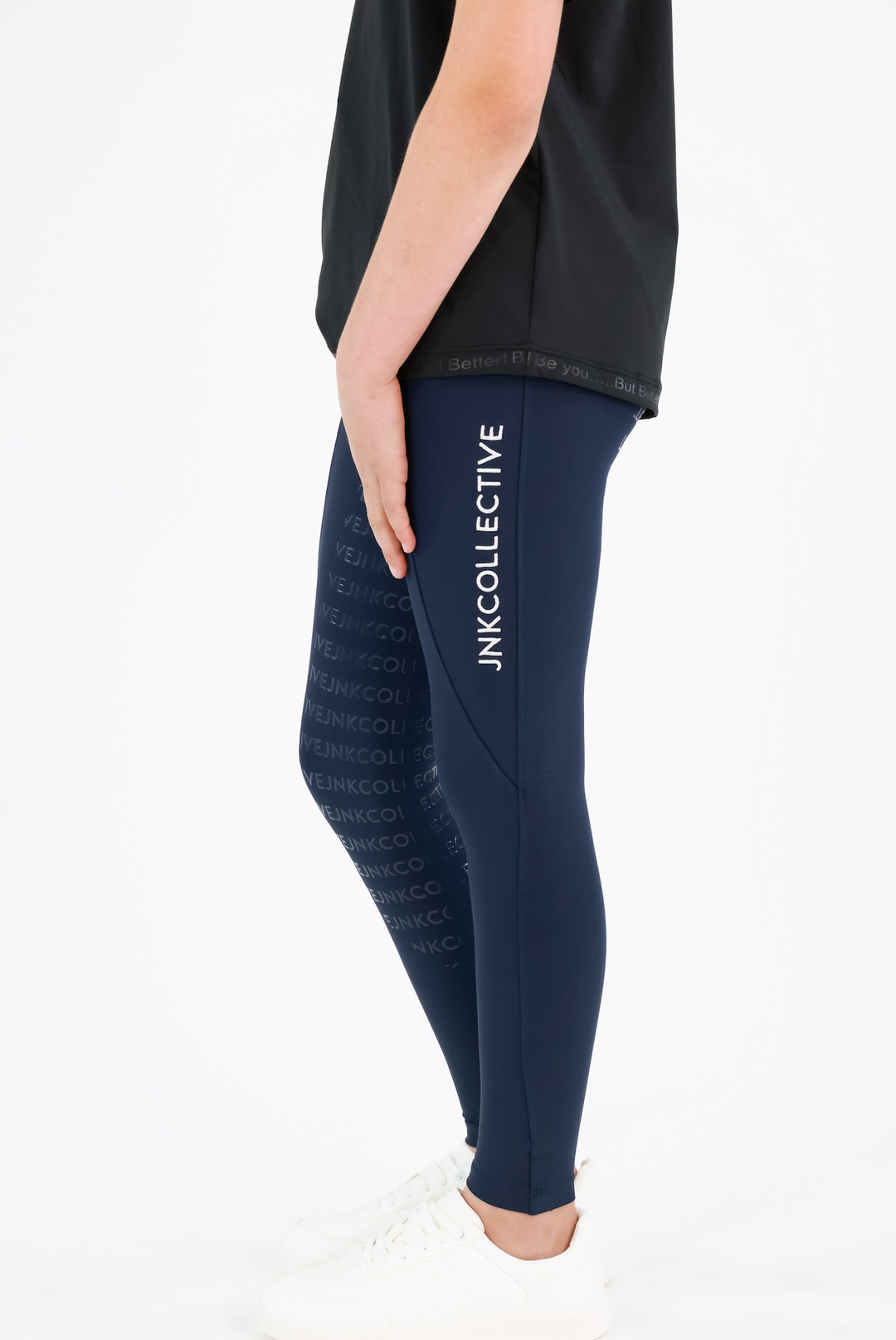 Signature Hybrid Tights-Navy