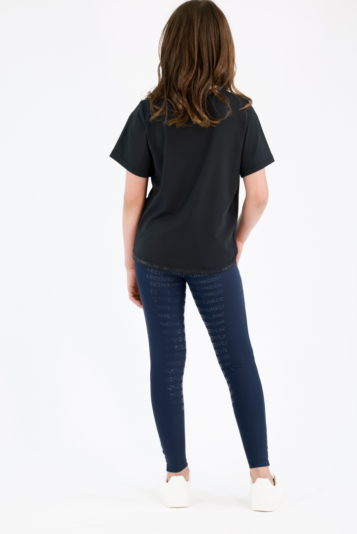 Signature Hybrid Tights-Navy